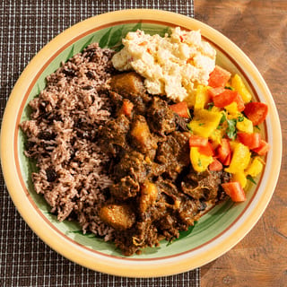 Curry Goat Plate