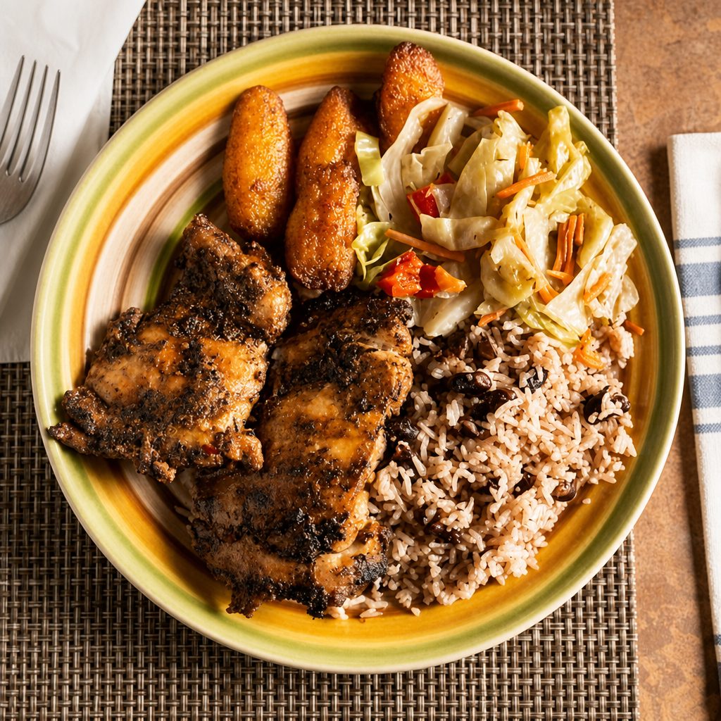 Jerk Chicken Salad.
