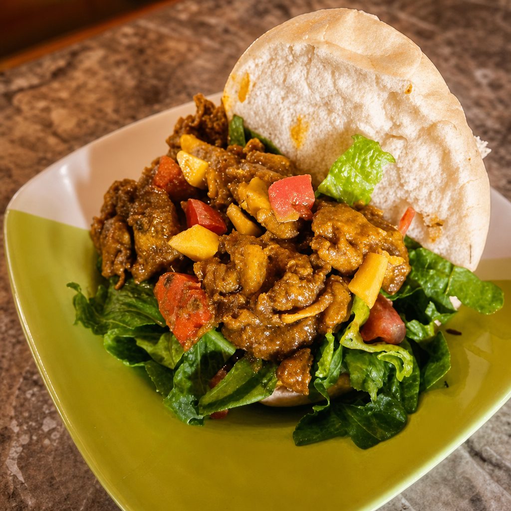 Curry Chicken Sandwich.