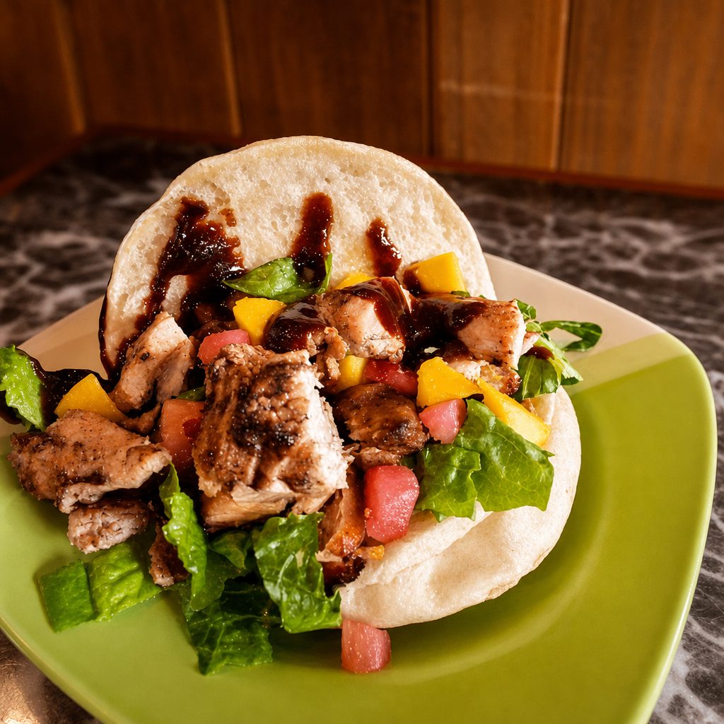Fish Escovitch Sandwich.